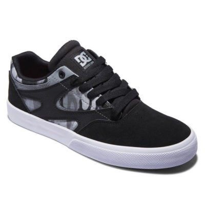 DC Kalis Vulc S Fekete / Camo - Deszkás Cipő - Fekete / Camo - Magyarország (SU8HH0FN)